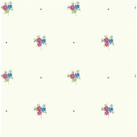 FA41501 Floral Playdate Adventure Wallpaper