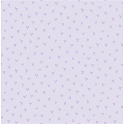 FA41709 Hearts Purple Wine Playdate Adventure Wallpaper