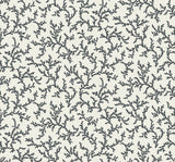 FC62100 Leaf Gray Corail Wallpaper