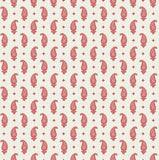 FC62401 Red Maia Paisley Wallpaper