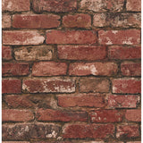 FD31285 Davis Red Rustic Brick Wallpaper