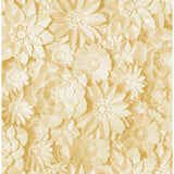 FD42597 Dacre Yellow Floral Wallpaper