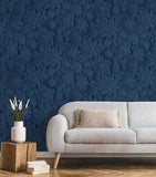 FD42690 Dacre Dark Blue Floral Wallpaper