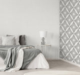 FD42826 Weber Light Grey Texture Wallpaper