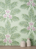 FD43278 Bali Sage Palm Wallpaper