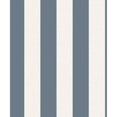 FD43458 Tavish Blue Stripe Wallpaper
