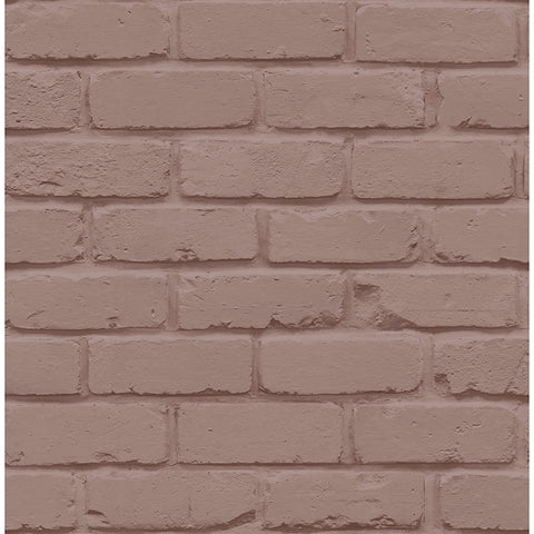 FD43601 Alpin Pink Painted Brick Wallpaper