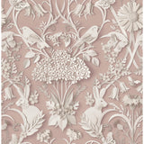 FD43607 Fae Light Pink Woodland Wallpaper