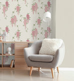 FD43671 Aisla Pink Wisteria Wallpaper
