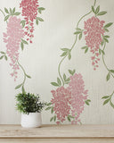 FD43671 Aisla Pink Wisteria Wallpaper