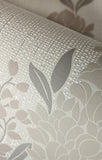 FD43673 Aisla Neutral Wisteria Wallpaper