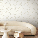 FM1025 Lunula Ivory Wallpaper