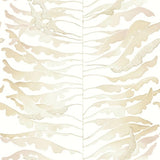 FM1041 Leaf Column Taupe Wallpaper