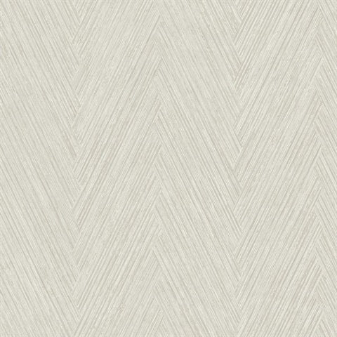 FM1052 Thatched Chevron Light Neutral Wallpaper