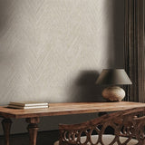 FM1056 Thatched Chevron Linen Wallpaper