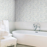 FM1081 Kaleidoscopic Blue Wallpaper