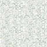 FM1084 Kaleidoscopic Green Wallpaper