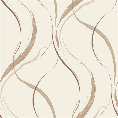 FM1091 Ink Flow Baked Clay Wallpaper