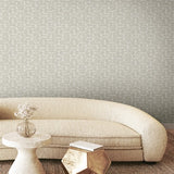 FM1102 Looking Glass Grey & Silver Wallpaper