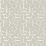 FM1102 Looking Glass Grey & Silver Wallpaper