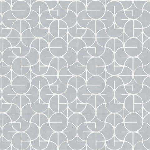 FM1106 Looking Glass Chambray Wallpaper