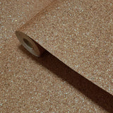 G103 Orange copper metallic Chip Stone Natural real Mica Wallpaper Plain Textured