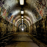 G45281 Tunnel 6 Panel Beige Mural