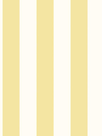 G45400 Awning Stripe Yellow Wallpaper