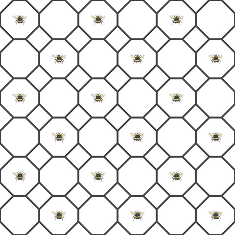 G45406 Bee Hive with bees Wallpaper