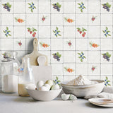 G45417 Fruit Tile Wallpaper