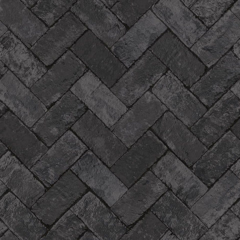 G45426 Herringbone Brick Wallpaper