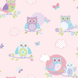 G56036 Just 4 Kids 2 Owl Wallpaper