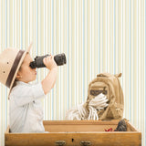 G56500 Just 4 Kids 2 Stripe Wallpaper