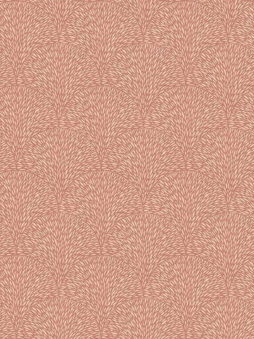 G56609 Hedgehog Terracotta Red Wallpaper