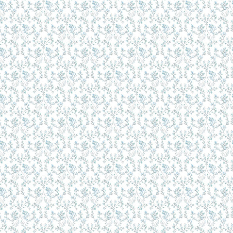 G56683 Ogee Floral Wallpaper