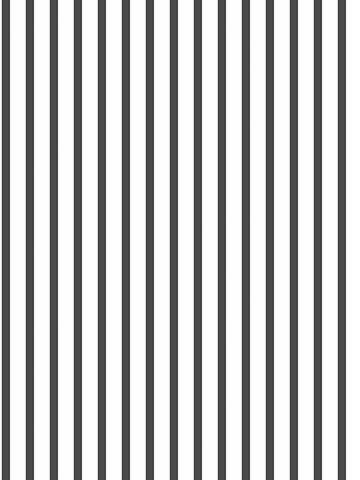 G67533 Breton Stripe Black Wallpaper