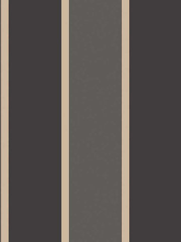 G67544 Formal Stripe Black Wallpaper