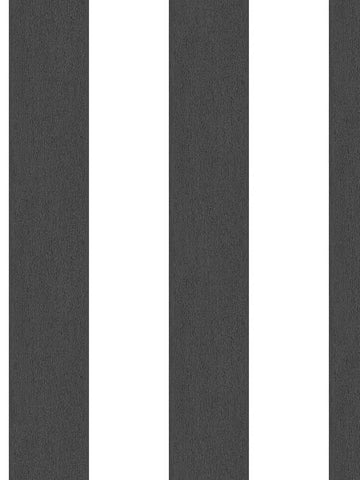 G67580 Surface Stripe Black Wallpaper