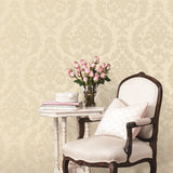 G67607 Silk Damask Wallpaper 