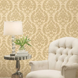 G67608 Silk Damask Wallpaper