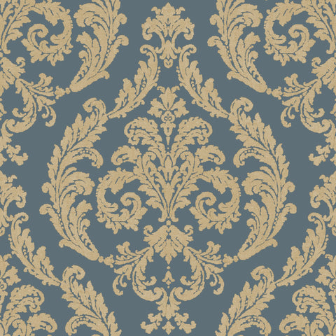 G67610 Silk Damask Wallpaper 