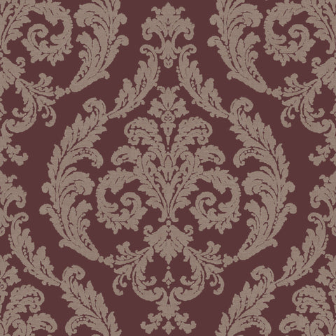 G67611 Silk Damask Wallpaper
