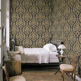 G67613 Silk Damask Wallpaper