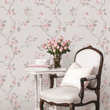 G67614 Dogwood Floral Wallpaper
