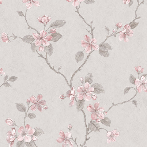 G67614 Dogwood Floral Wallpaper