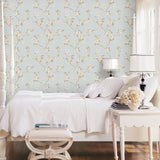G67617 Dogwood Floral Wallpaper