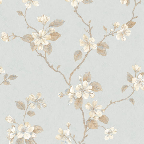 G67617 Dogwood Floral Wallpaper