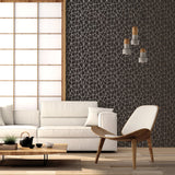 G67694 Metallic Crackle Texture Wallpaper