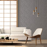 G67698 Metallic Crackle Texture Wallpaper