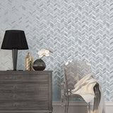 G67711 Glitter Chevrons Wallpaper
